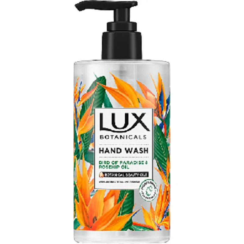 LUX Botanicals mydło w płynie pompka Bird of Paradise & Rosehip Oil 400ml