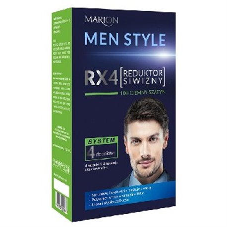 Marion Men 4 stopniowy reduktor siwizny RX4 nr108 ciemny szatyn 