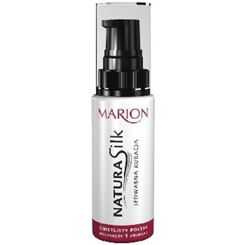 Marion Natural Silk jedwabna kuracja do włosów 50ml