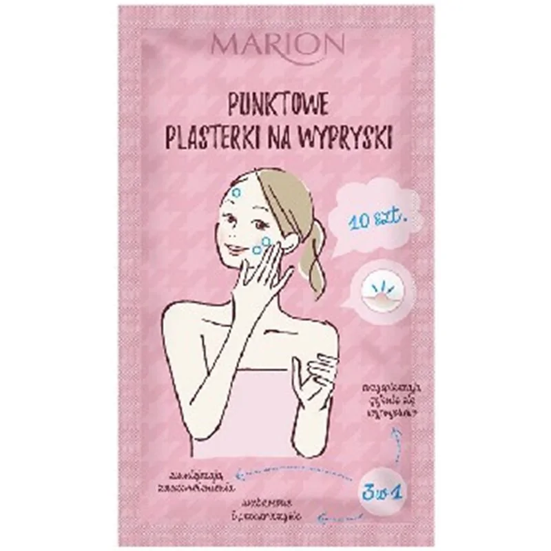 Marion plasterki na wypryski saszetki