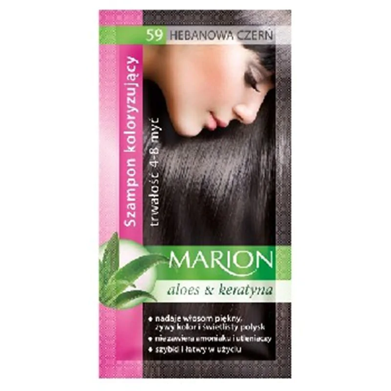 Marion szamponetka Czarna hebań 59 szampon koloryzujący 40ml