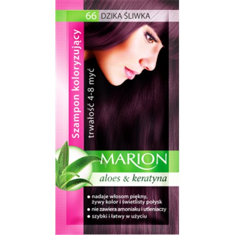 Marion szamponetka Dzika Śliwka 66 szampon koloryzujący 40ml