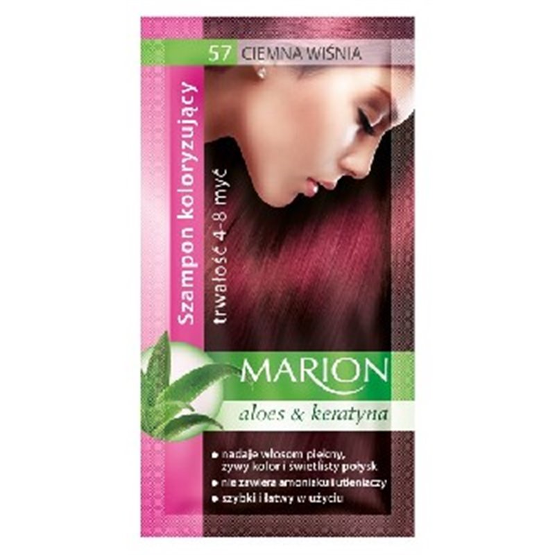 Marion szamponetka fioletowa (Ciemna Wiśnia) 57 szampon koloryzujący 40ml