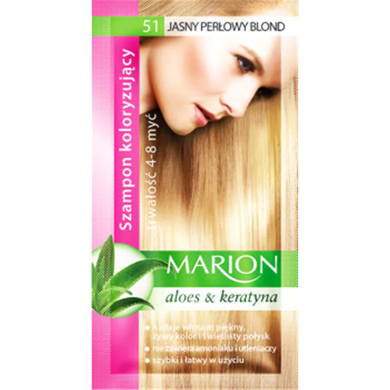 Marion szamponetka Jasny Perłowy Blond 51 szampon koloryzujący 40ml