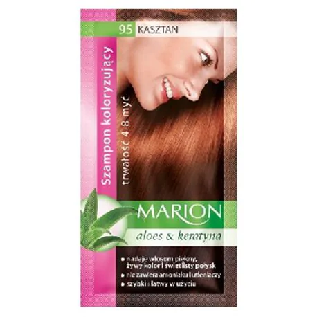 Marion szamponetka Kasztan 95 szampon koloryzujący 40ml