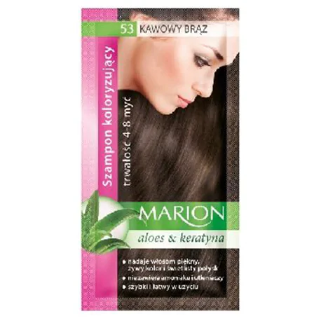 Marion szamponetka Kawowy Brąz 53 szampon koloryzujący 40ml