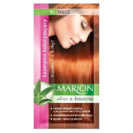Marion szamponetka Miedź 91 szampon koloryzujący 40ml