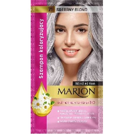 Marion szamponetka Srebrny Blond 71 szampon koloryzujący 40ml