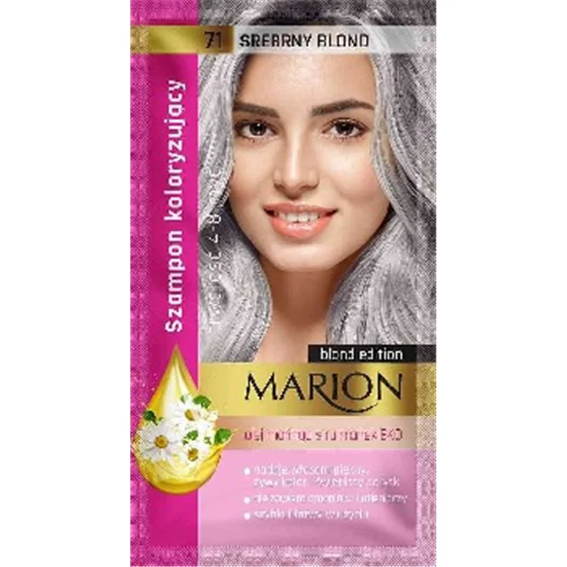 Marion szamponetka Srebrny Blond 71 szampon koloryzujący 40ml