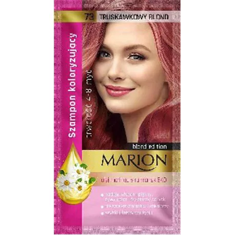 Marion szamponetka Truskawkowy Blond 73 szampon koloryzujący 40ml