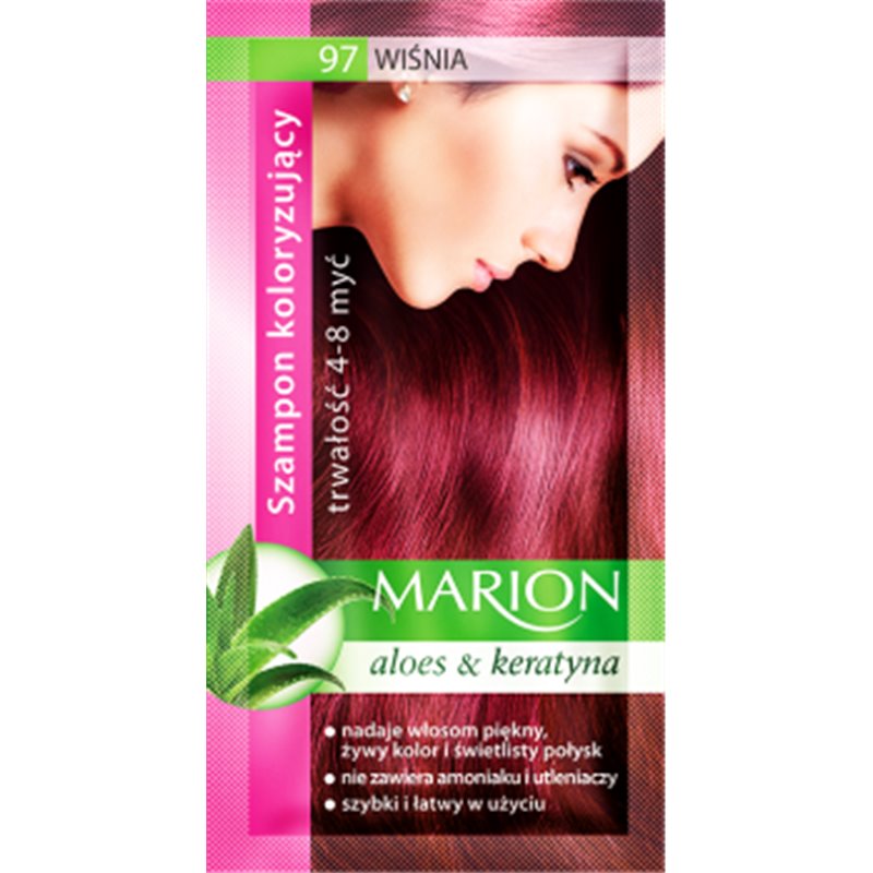 Marion szamponetka Wiśnia 97 szampon koloryzujący 40ml