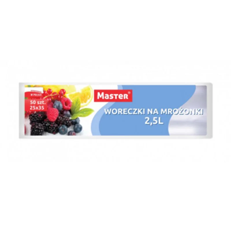 Master Woreczki na mrożonki 25*35 2,5l a'50 S014