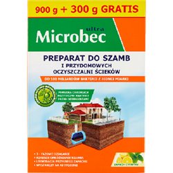 Microbec ultra Preparat do szamb i przydomowych oczyszczalni ścieków 1,2 kg