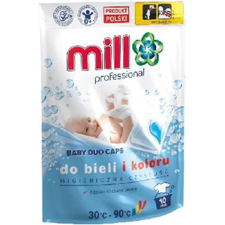 Mill Professional Baby Duocaps kapsułki do prania koloru 10 szt.