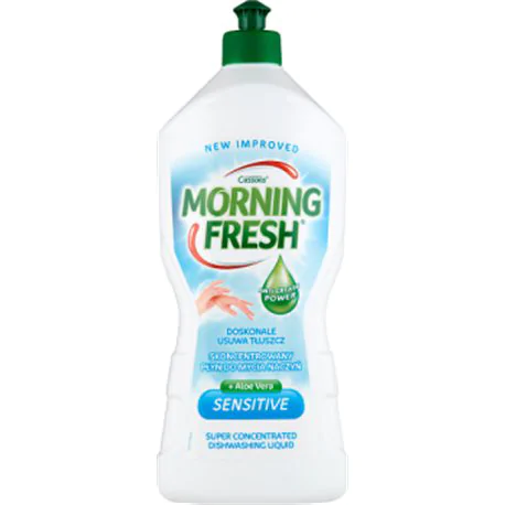 Morning Fresh Sensitive Aloe Vera koncentrat do mycia naczyń 900 ml