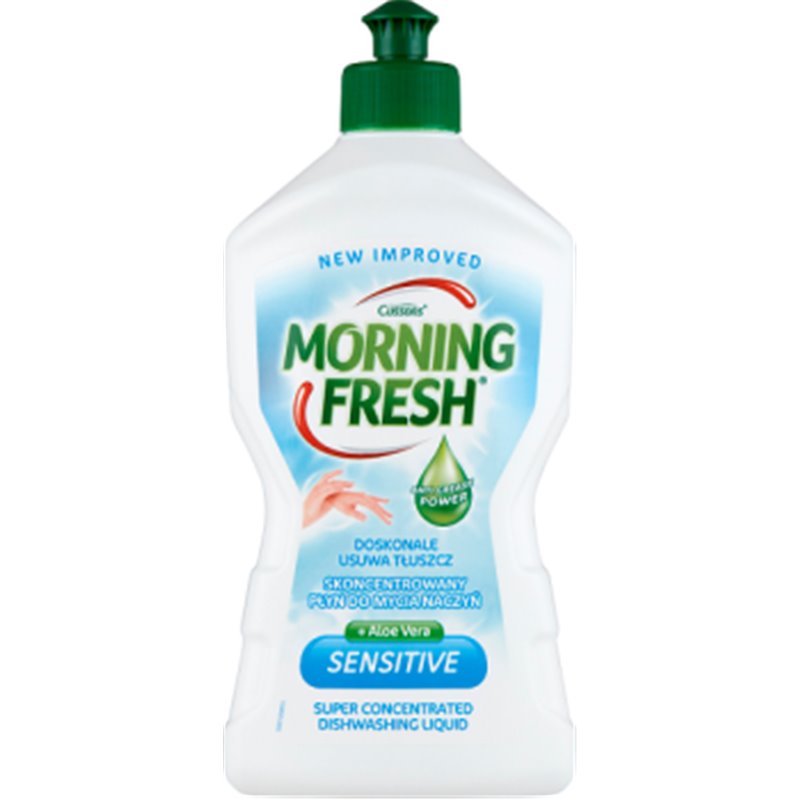 Morning Fresh Sensitive Aloe Vera skoncentrowany płyn do mycia naczyń 450 ml