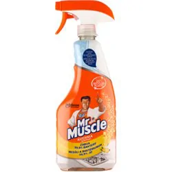 Mr Muscle Kuchnia 5w1 Lemon Płyn w rozpylaczu do czyszczenia i dezynfekcji kuchni 500 ml