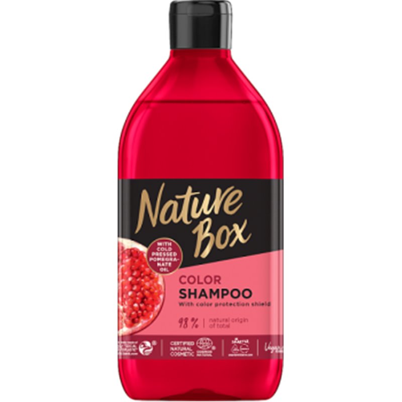 Nature Box Szampon do włosów z olejem z granatu 385 ml