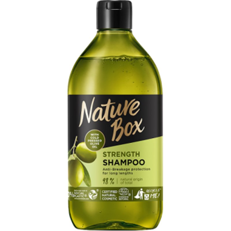 Nature Box Szampon z olejem z oliwek 385 ml