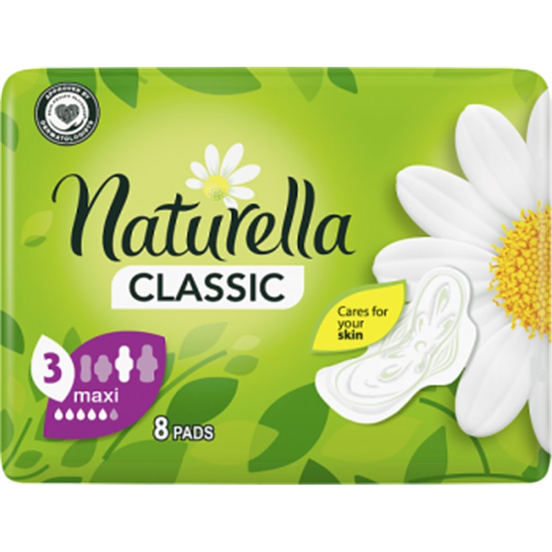Naturella Classic Maxi Camomile Podpaski x8