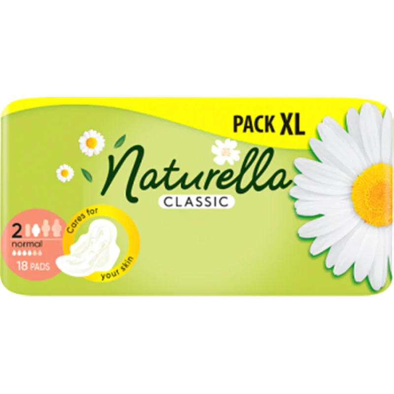 Naturella Classic Normal Camomile podpaski 18szt