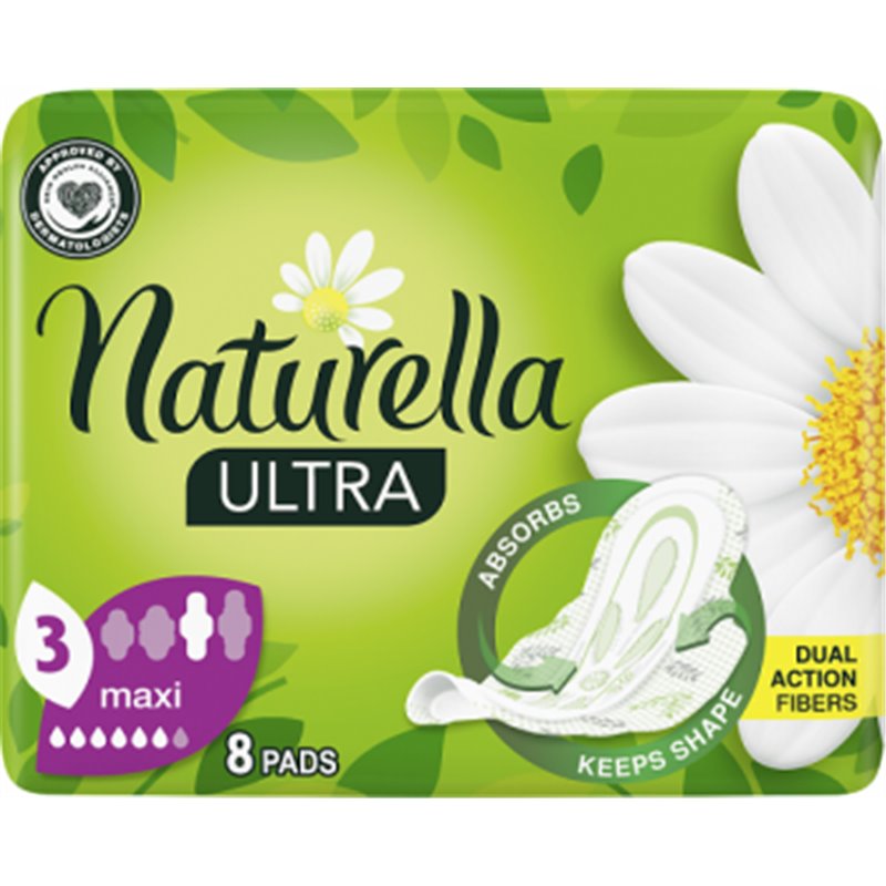 Naturella Ultra Maxi Camomile Podpaski x8