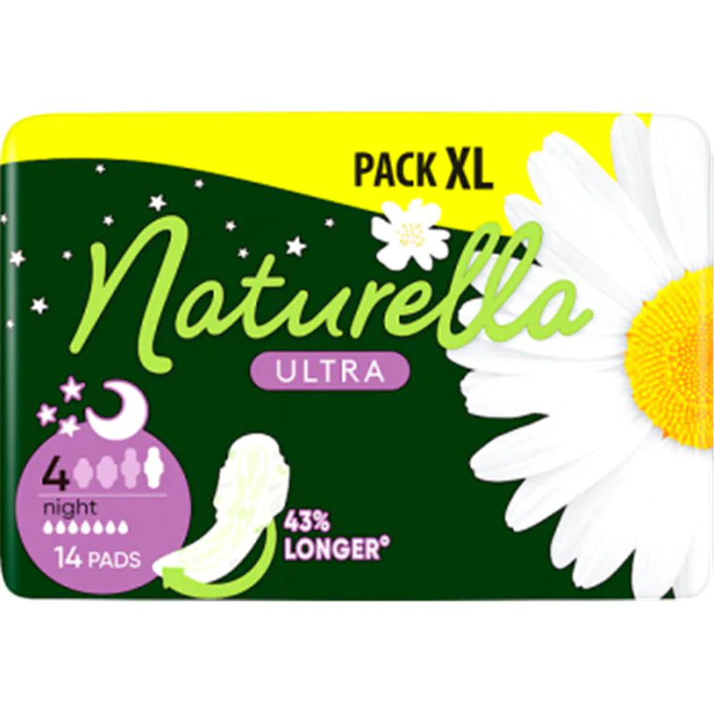 Naturella Ultra Night Camomile Podpaski x14