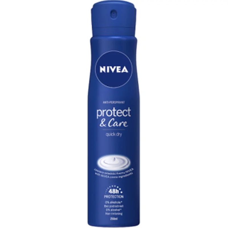 Nivea Antyperspirant w aerozolu Protect & Care 250 ml