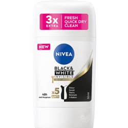 Nivea Black & White Silky Smooth Antyperspirant w sztyfcie 50 ml