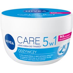 NIVEA Care Lekki krem do twarzy 3w1 odżywczy 100 ml