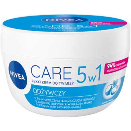 NIVEA Care Lekki krem do twarzy 3w1 odżywczy 100 ml