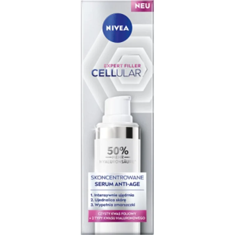 Nivea Cellular Expert Filler Skoncentrowane serum anti-age 40 ml