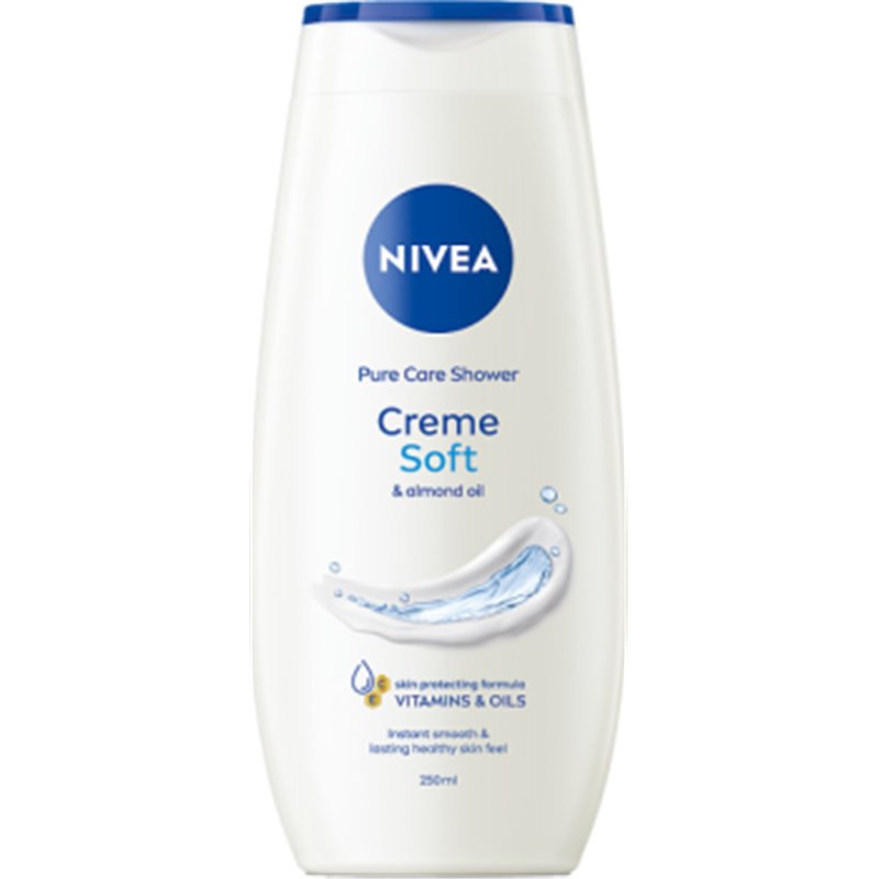 NIVEA Creme Soft Pielęgnujący żel pod prysznic 250 ml