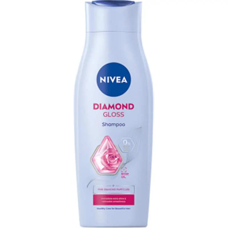 NIVEA Diamond Gloss Care Szampon pielęgnujący 400 ml