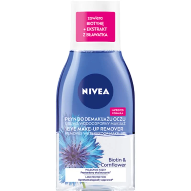 NIVEA Dwufazowy płyn do demakijażu oczu 125 ml