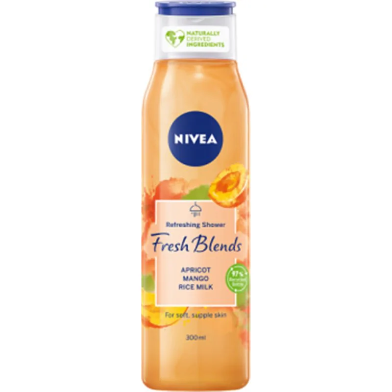 NIVEA Fresh Blends Żel pod prysznic morela i mango 300 ml