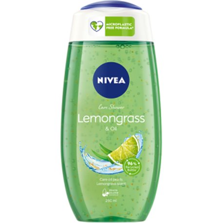 NIVEA Lemongrass & Oil Pielęgnujący żel pod prysznic 250 ml