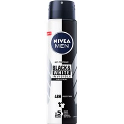 NIVEA MEN Black&White Invisible Original Antyperspirant w aerozolu 250 ml
