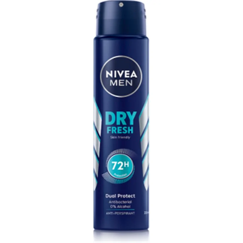 NIVEA MEN Dry Fresh Antyperspirant w aerozolu 250 ml