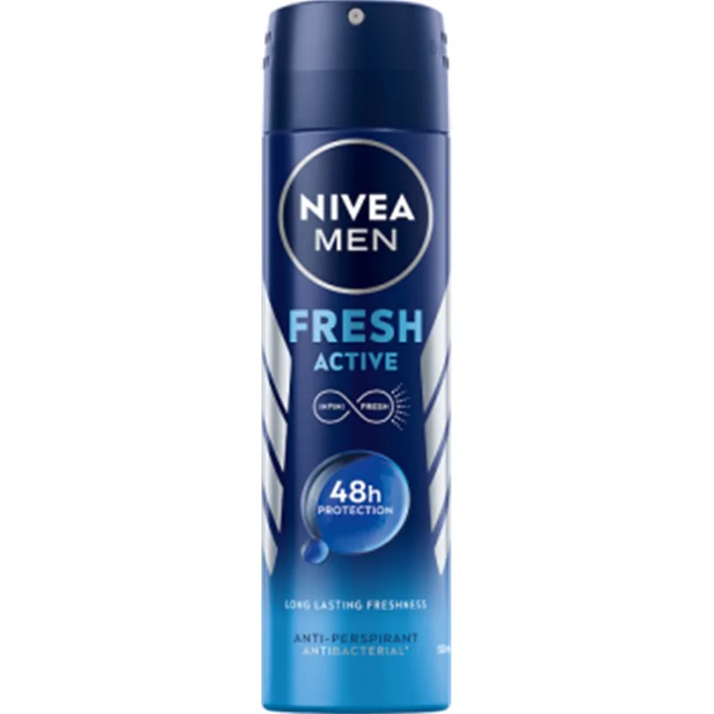 NIVEA MEN Fresh Active Antyperspirant w aerozolu 150 ml