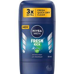 Nivea MEN Fresh Kick Antyperspirant w sztyfcie 50 ml