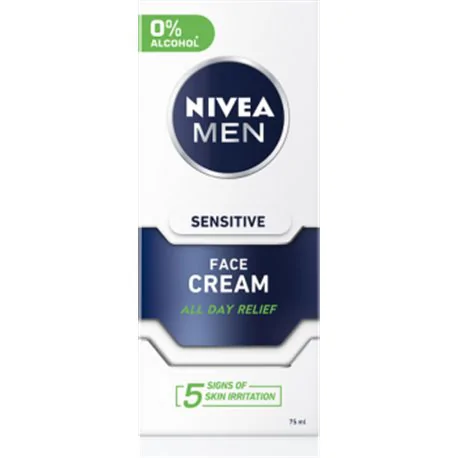 NIVEA MEN Sensitive Krem nawilżający łagodzący 75 ml