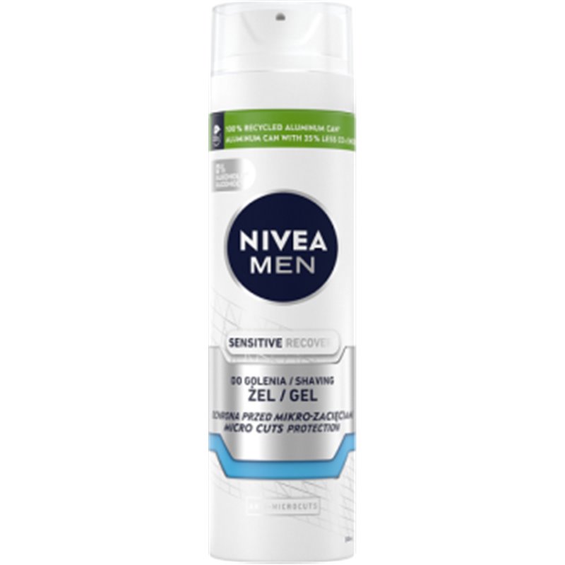 NIVEA MEN Sensitive Regenerujący żel do golenia 200 ml