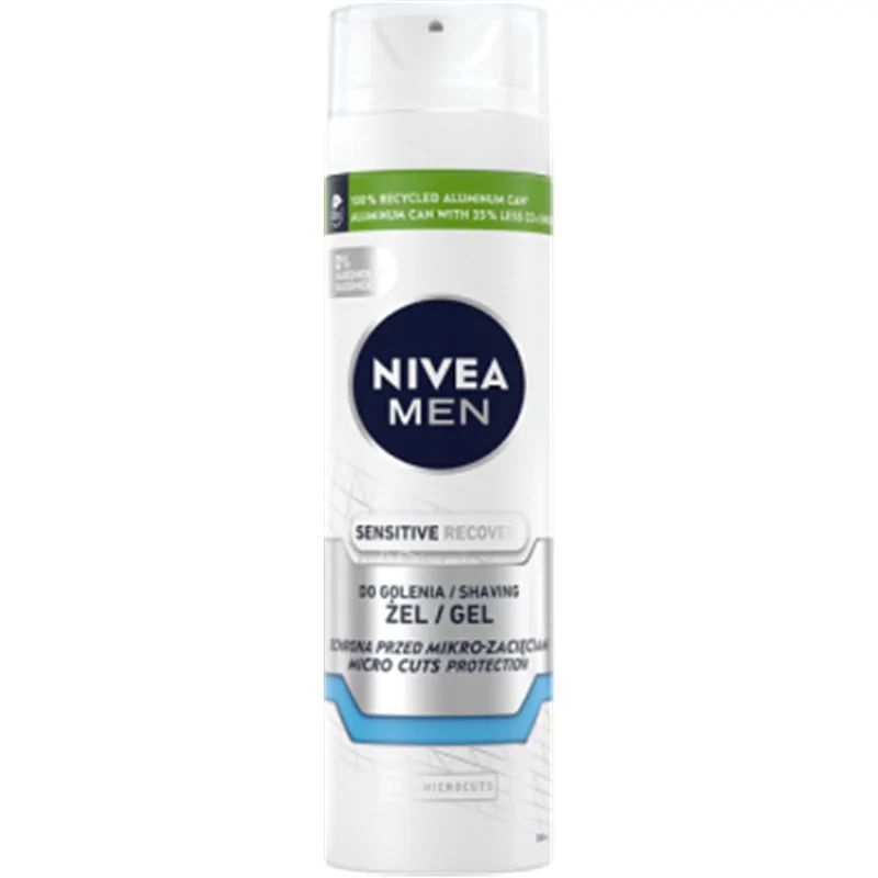 NIVEA MEN Sensitive Regenerujący żel do golenia 200 ml