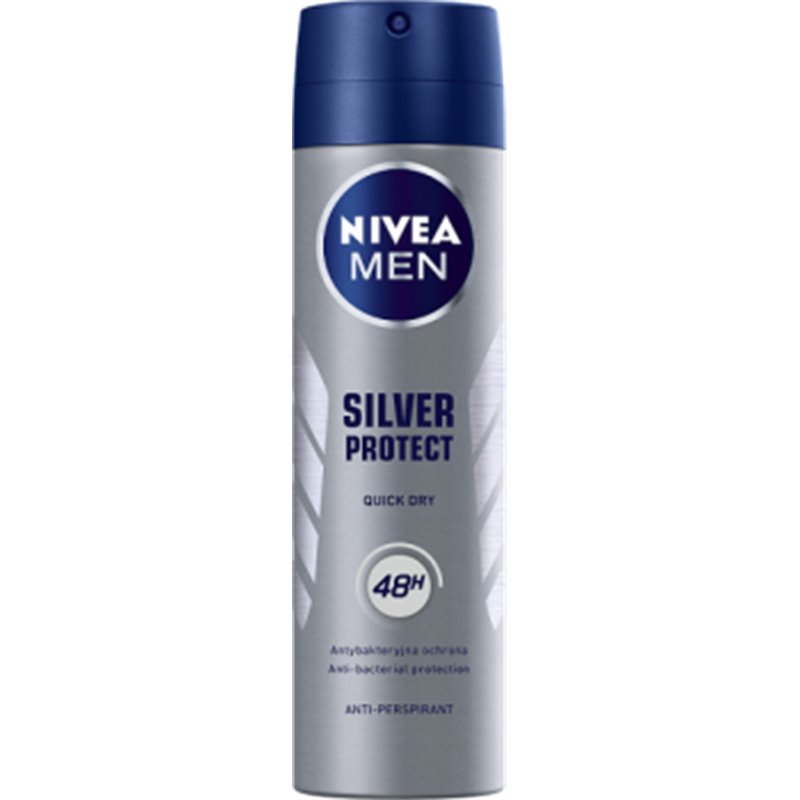 NIVEA MEN Silver Protect Antyperspirant w aerozolu 150 ml