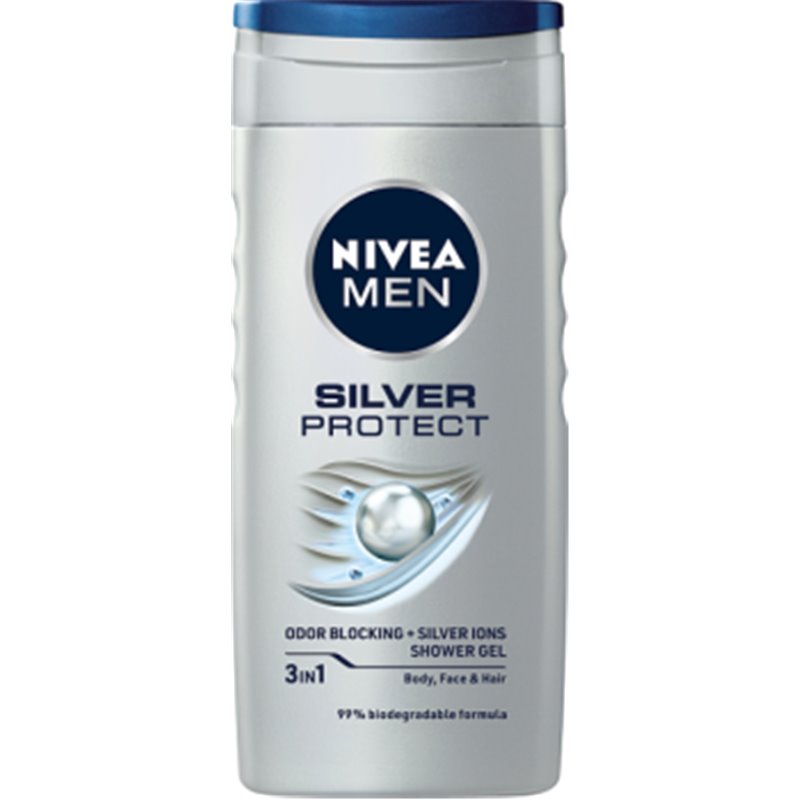 NIVEA MEN Silver Protect Żel pod prysznic 250 ml