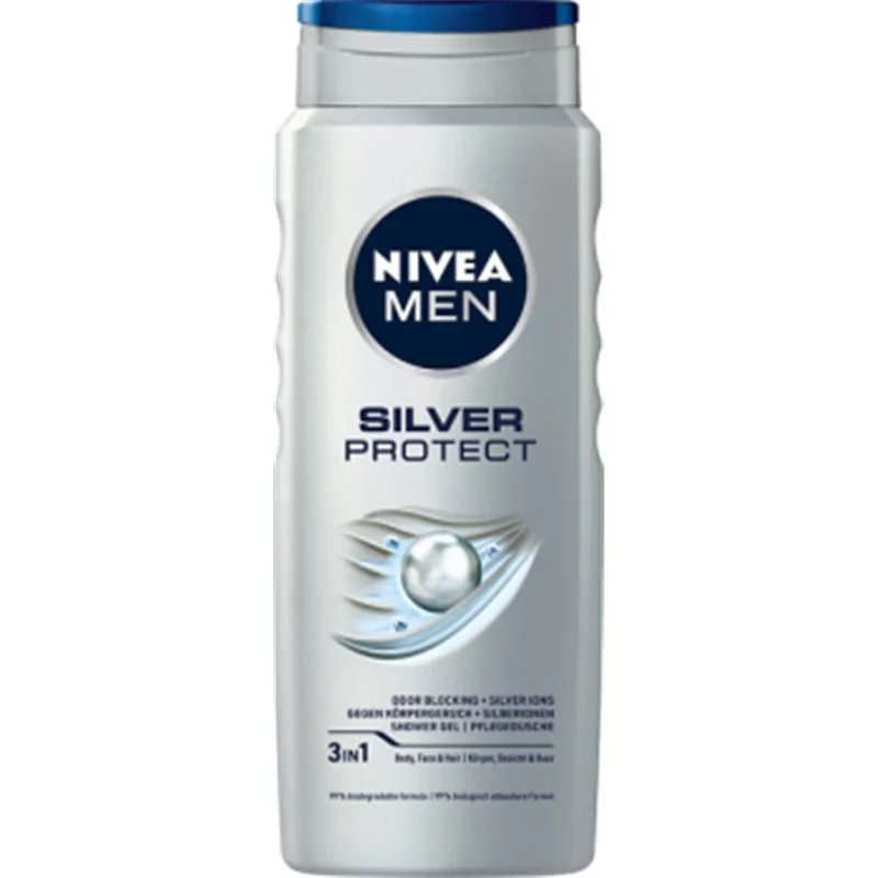 NIVEA MEN Silver Protect Żel pod prysznic 500 ml