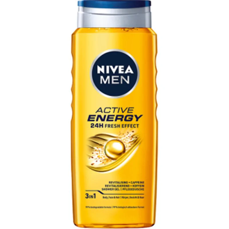 Nivea Men żel pod prysznic Active Energy 500ml