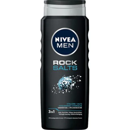 NIVEA MEN Żel pod prysznic Rock Salts 500 ml