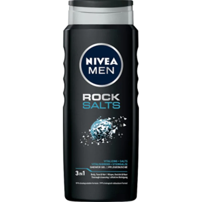 NIVEA MEN Żel pod prysznic Rock Salts 500 ml